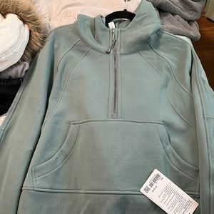 BNWT LULULEMON SCUBA OVERSIZED 1/2 ZIP HOODIE
